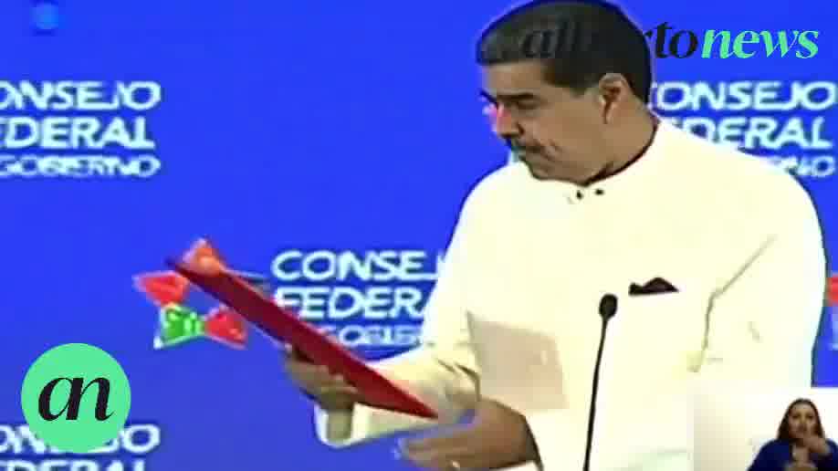 Maduro orders to activate the debate and approval, in the National Assembly, of the Organic Law for the Creation of Guayana Esequiba: he delivered the proposed law